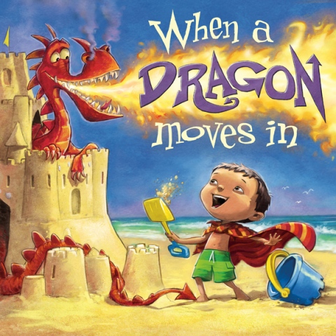 Front cover of 'When a Dragon Moves In' (Flashlight Press)